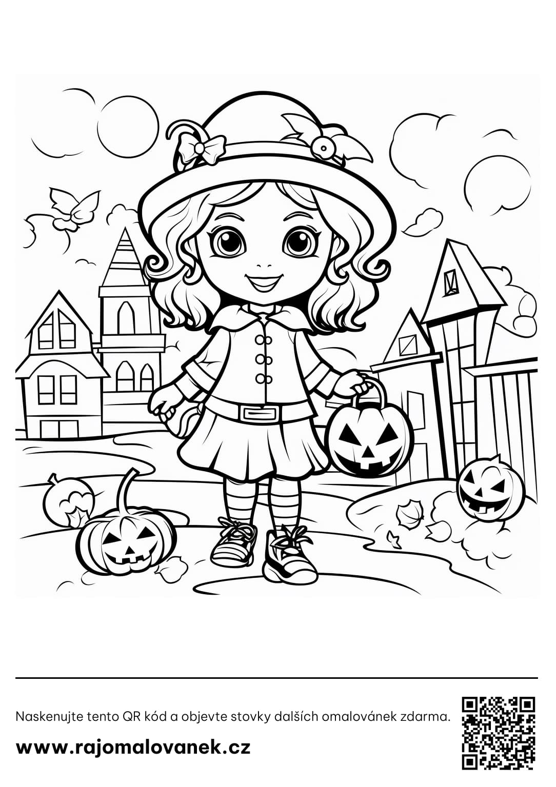 Halloween Omalovánky