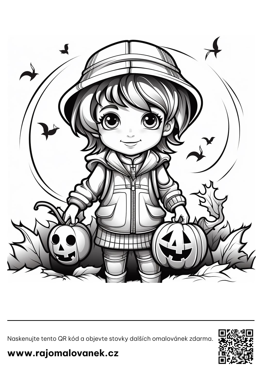 Halloween Omalovánky