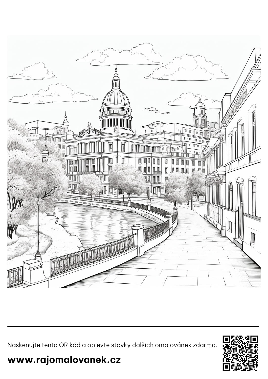 Omalovánky město