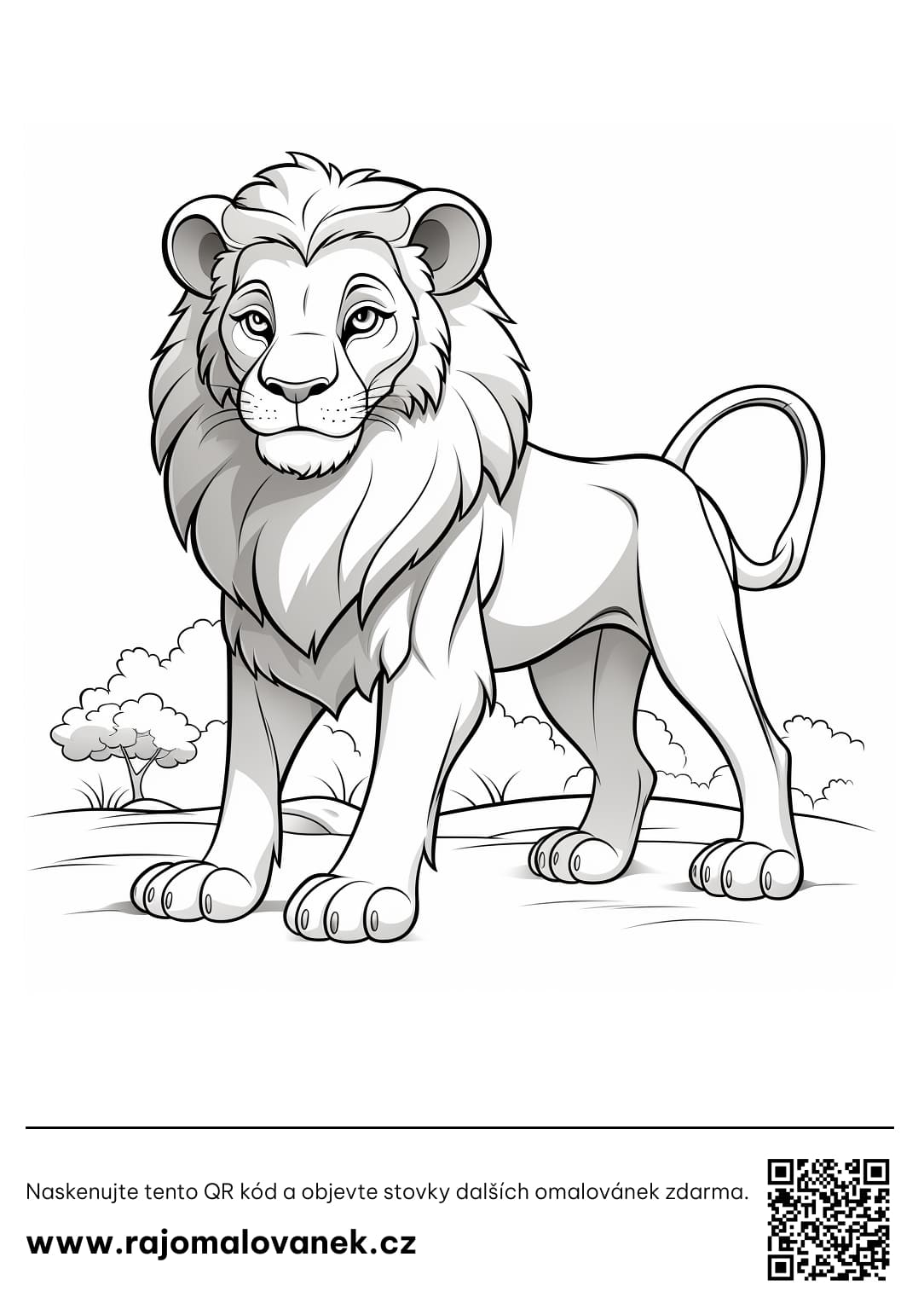 Lvi omalovánky