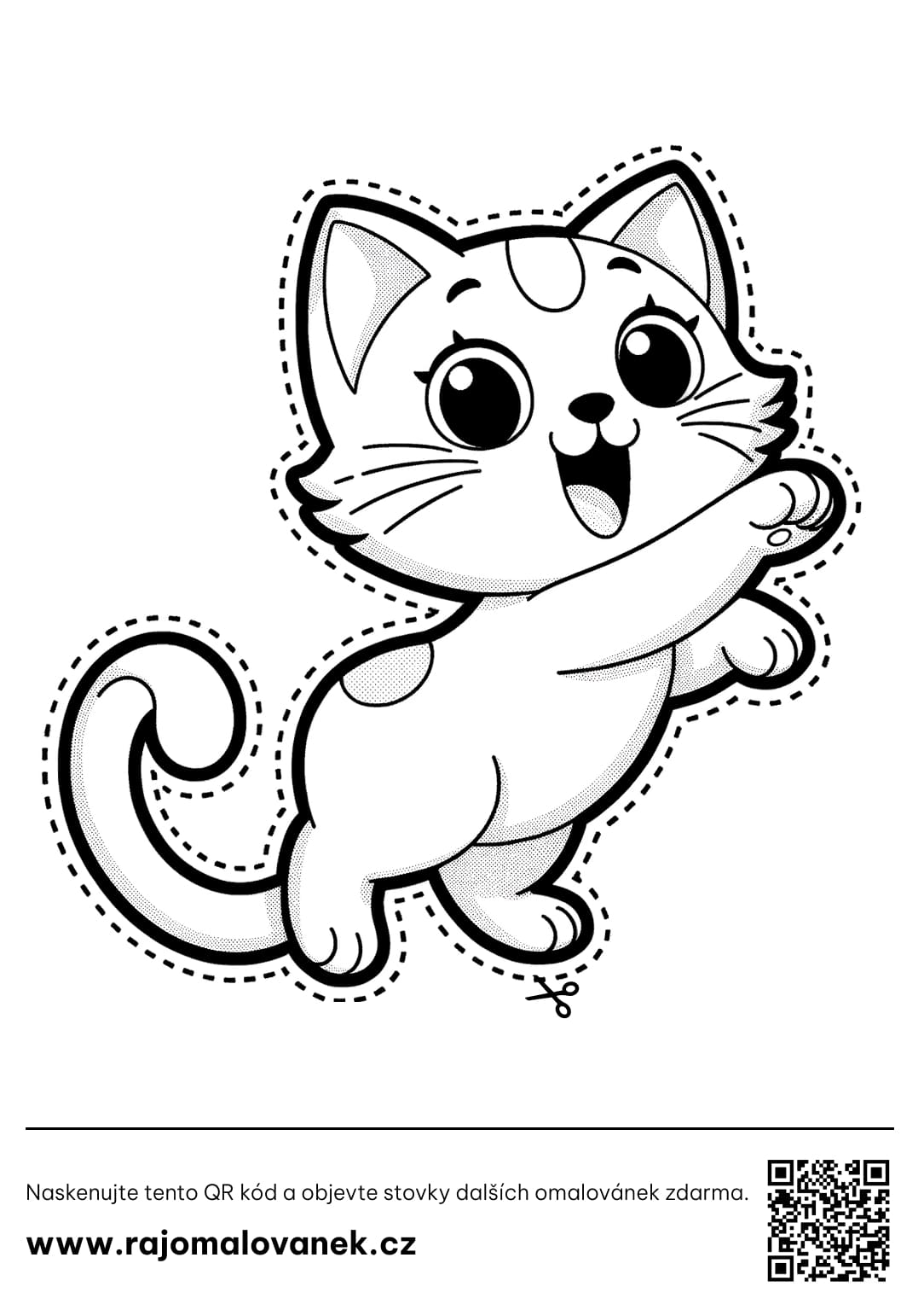 Kočky Vystřihovánky