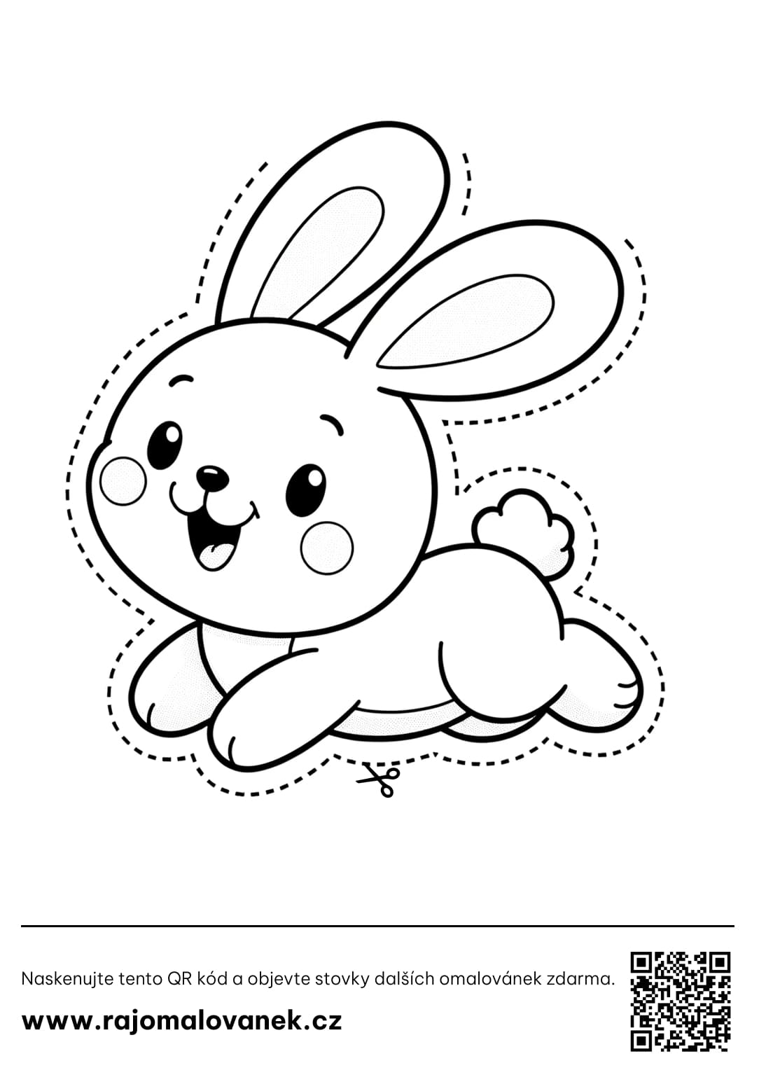 Králík Vystřihovánky