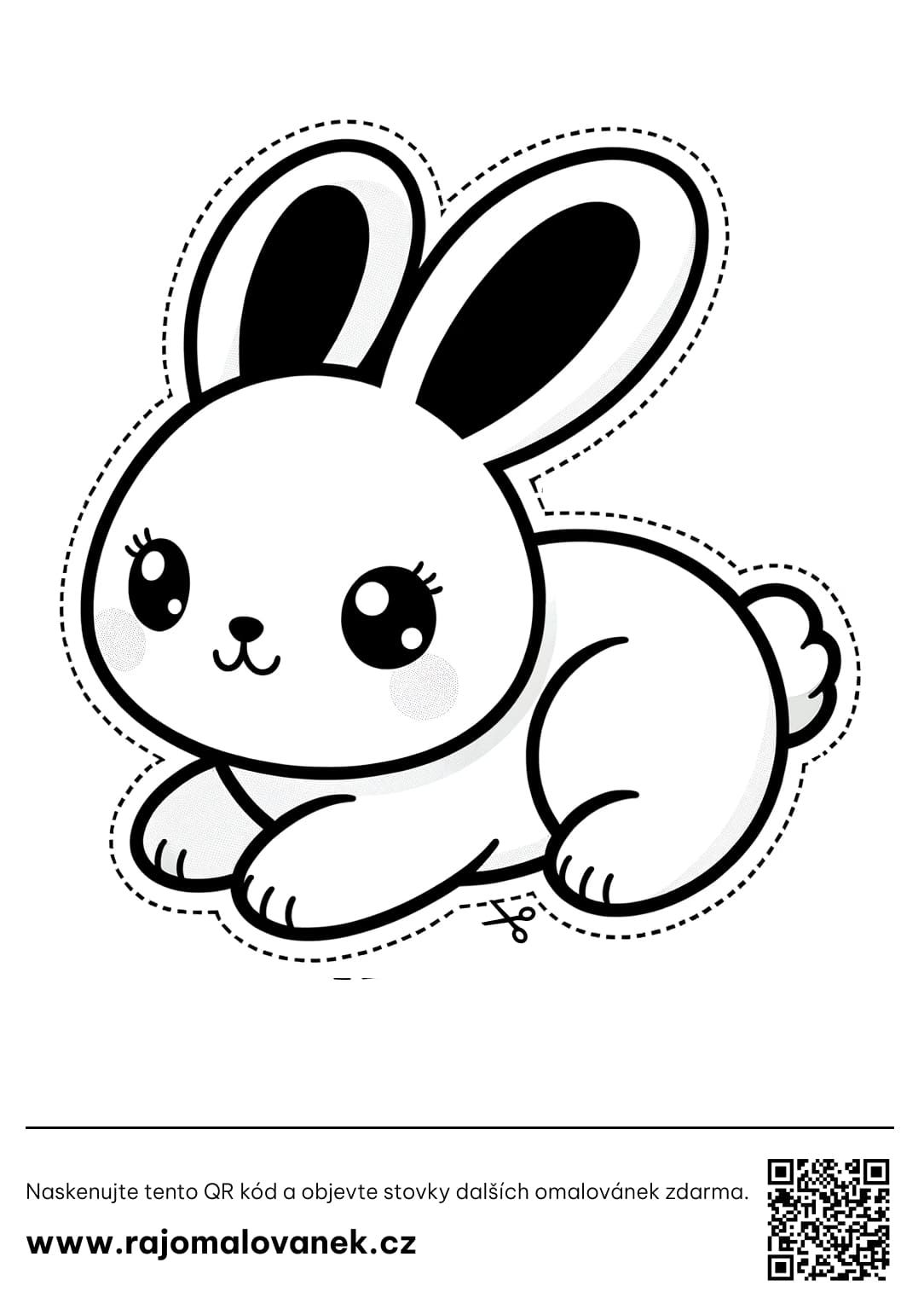 Zajíc Vystřihovánky