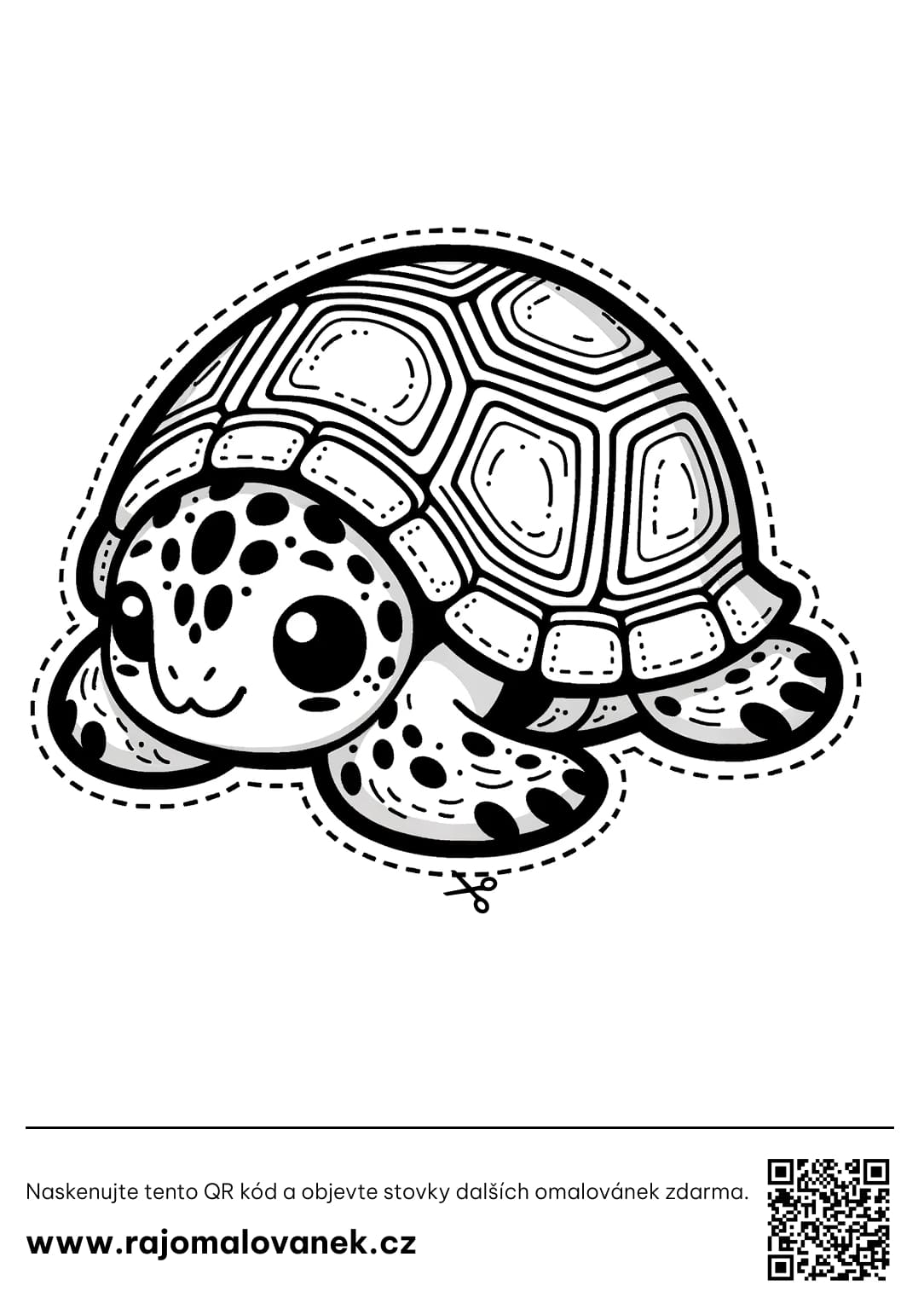 Želva Vystřihovánky