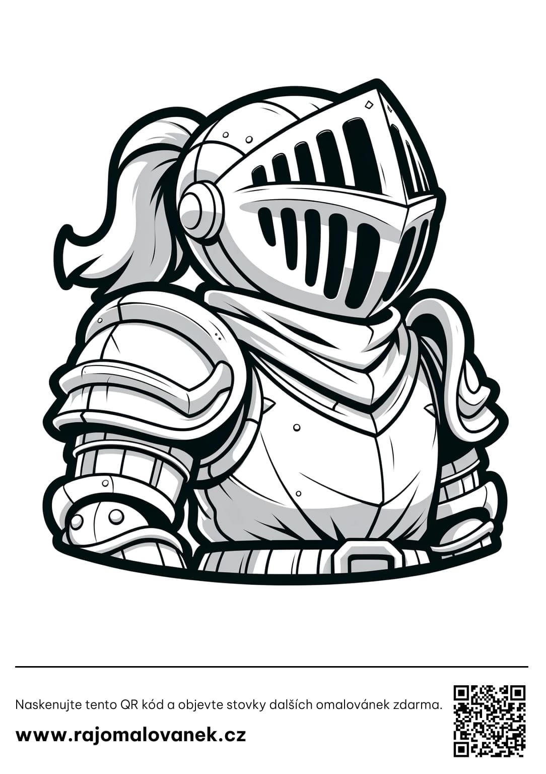 Omalovánky rytíř