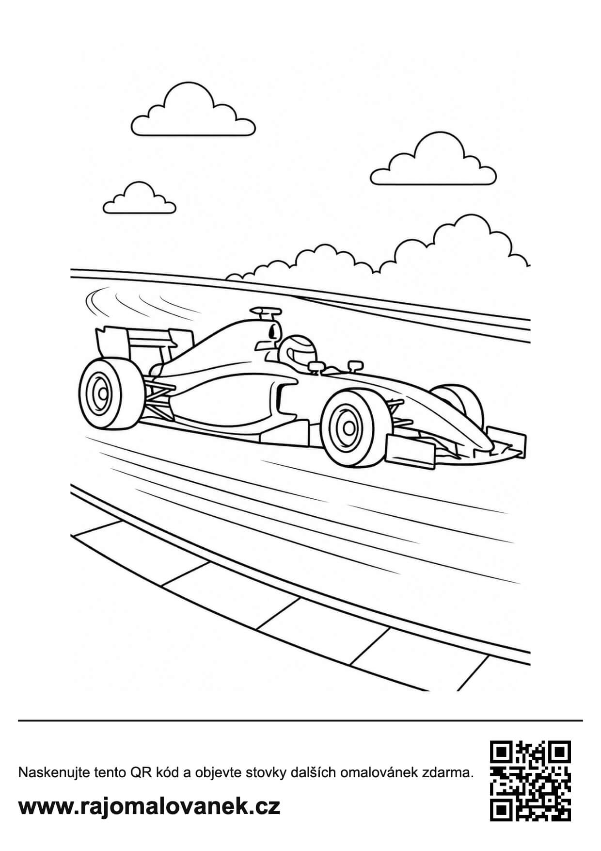 Omalovánka formule