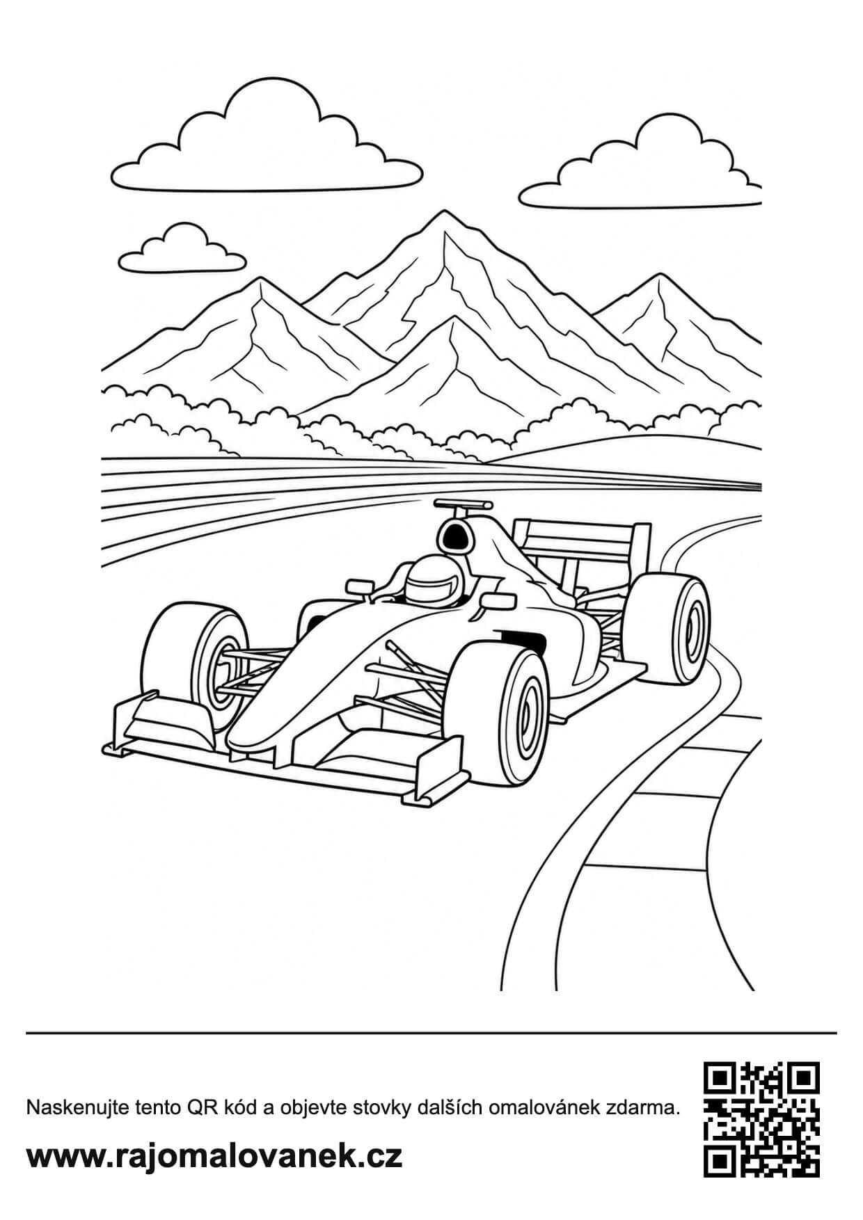Omalovánka formule