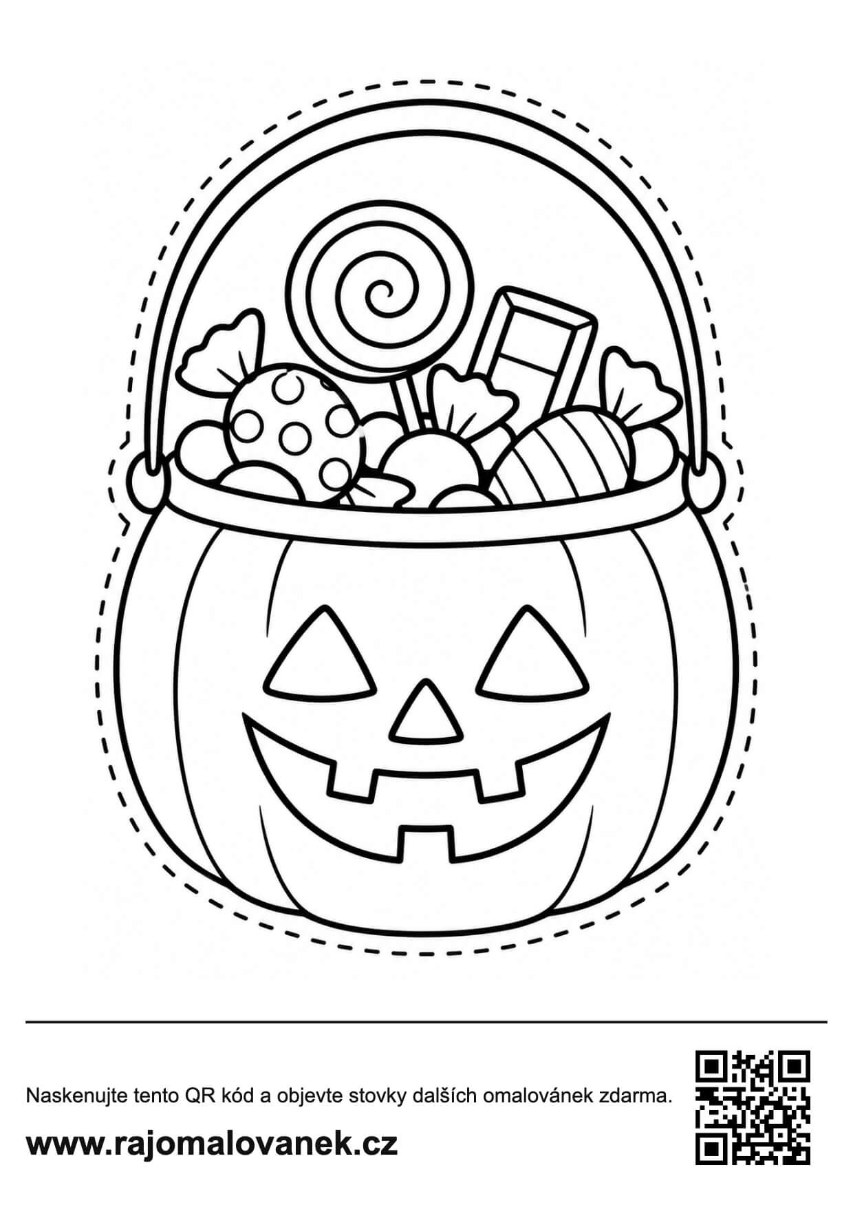 Vystrihovanka halloween